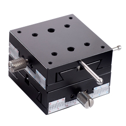 Manual XY-Axis Stages - Dovetail, Low Cost, Low Profile, Square, XYMB