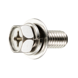 Hex Head Bolt with Various Washer Options - M4 - M8, Phillips
