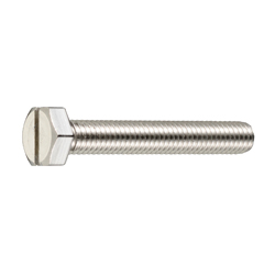Slotted Hex Bolt - Stainless Steel, M6, Coarse