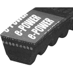 e-POWER Belt, Raw Edge Cogged AX Type AX-96