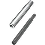 Precision Linear Shafts - One end stepped, tapped on one or both ends.