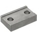 Linear Guide Lock Plates - Grooved