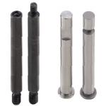 Precision Hinge Pins - Both ends with configurable shapes.