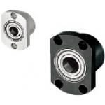 Bearings with Housing - Double bearing, without retaining rings, standard lengths.