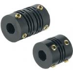 Flexible Couplings - Slotted type, for low torque.