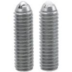 Ball Plungers - Stainless Steel, Long