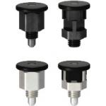 Indexing Plungers - Knob type, compact, metric coarse thread. PMXYSB8