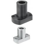 Post Supports - With Pilot, Compact Flange, Rear Clamp. PFPB20