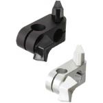 Ultra Compact Strut Clamps - Wing knob, perpendicular type, same or different hole diameter. ALKCC6