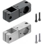 Strut Clamps - Rotating, with round and square shaft.