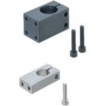 Single Hole Strut Clamps - Side Tapped, Thin Profile KQM20