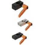 Single Hole Strut Clamps - Vertical or Side Tapped, Lever Clamp