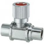Ball Valves - Compact, Brass, Knurled, PT Tapped, PF Tapped BBFFS33F