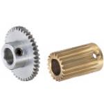 Spur Gears - Pressure Angle 20Deg., Module 0.8