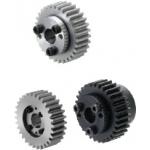 Spur Gears - Pressure Angle 20 Degrees, Keyless