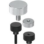 Thick Knurled Knobs