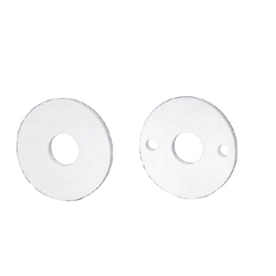 Ceramic Plates - Circular, Pre-Drilled or Standard, Configurable Holes