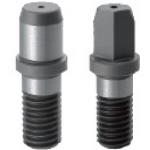 Shoulder Locating Pins - Round or diamond shaped head, tapered tip and externally threaded shank.