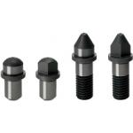 Shoulder Locating Pins - Round or diamond shaped head, shank type and tip selectable.
