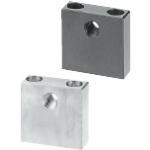 Threaded Stopper Blocks - with Counterbores & Tapped Holes