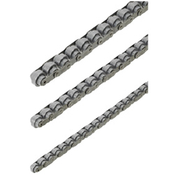 Conveyor Chains with Rollers - Double Speed, Free Flow