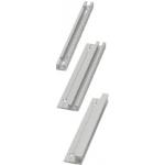 Rails for Switches and Sensors - Aluminum with Scale, L Dimension Configurable