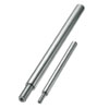 Precision Linear Shafts - Stepped end, female threaded end (inch).