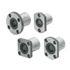 Linear Ball Bushings - Flanged, single (Inches).