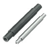 Rotary Shafts - Both ends stepped and externally threaded, sizes in inches.
