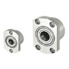 Bearings with Housing - Direct mount housing, double bearings, compact, sizes in inches.