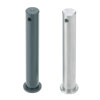 Precision Hinge Pins - Flanged, Clevis Pin Hole, Configurable Length (Inches).