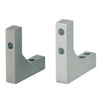Gussets - Through Holes, Fixed Hole Positions, Inch Measurements