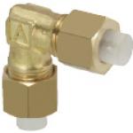 Couplings with Tube Insert - Union, 90 Degree Elbow