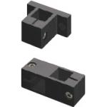 Aluminum Extrusion Holders and Clamps - Square Post