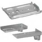 Casters for Pipe Frames - Attachment Plate