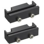 Attachment brackets for channel brushes
