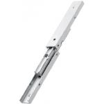 Slide Rails - 3-step, for light and compact load, aluminum or stainless steel.