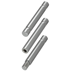 Precision Linear Shafts - Set screw groove, tapped or threaded end.