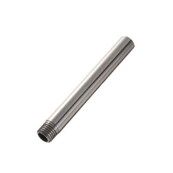 Precision Linear Shafts - Hollow, one male threaded end.