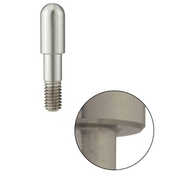 Large Head Locating Pins - Round/diamond head, ball tip, externally threaded shank, selectable tolerances.