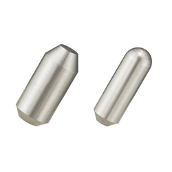 Straight Locating Pins - Tapered or spherical head, hardened, stainless steel.