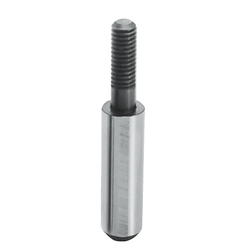 Large Head Locating Pins - Round head, flat vented tip, externally threaded shank.