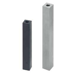 Square Posts - Both ends threaded, configurable length.
