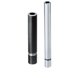 Circular Posts - Hollow, with V-groove, configurable length.