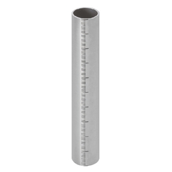 Circular Posts - Graduated without numbers, hollow, configurable length.