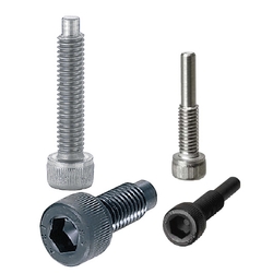 Hex Socket Cap Screw - Dog-Point, 304 Stainless Steel, 4137 Alloy Steel, Black Oxide Finish, M4 - M10, Coarse