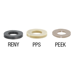 Plastic Washer - Flat, RENW, PPSW, PEKW Types