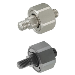 Floating Connectors - Extra Short Threaded Stud Mount, Threaded