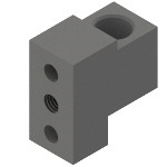 [NAAMS] Pin Retainer APR L-Shape 3 Face Holes - Standard and Configurable Type APR021M