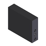 [NAAMS] NC Block Rectangular - 3 Side Hole Type